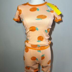 Cat & Jack Peach Print Kids Pajama Set